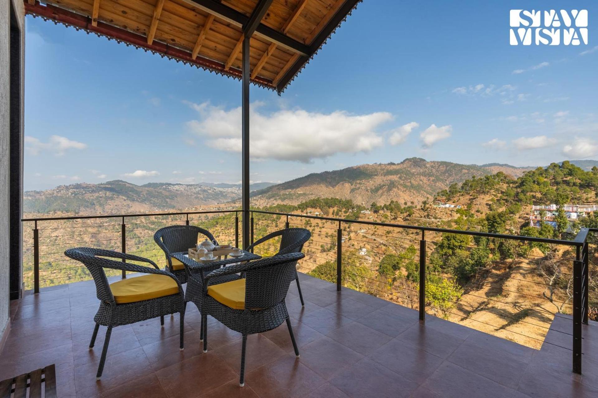 Stayvista At Amulyam Villa With Lawn & Bonfire Mukteshwar Extérieur photo