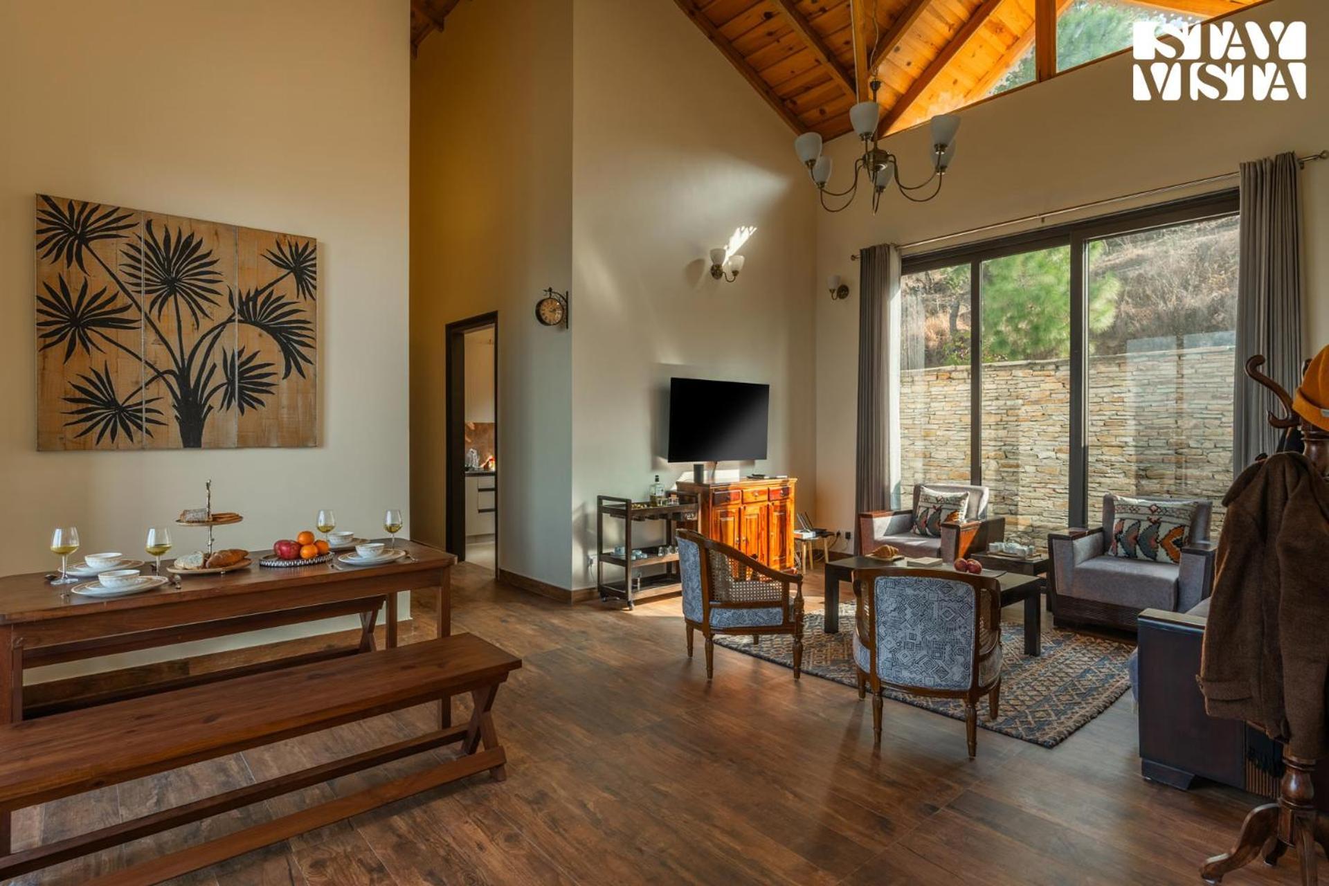 Stayvista At Amulyam Villa With Lawn & Bonfire Mukteshwar Extérieur photo